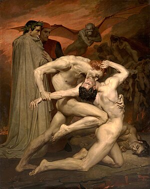 Dante and Virgil by Bouguereau